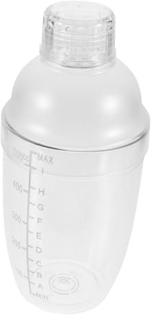 PRETYZOOM Coctelera Espesa De Vaso Mezclador De Cócteles Transparente Para Bebidas Frías Té Leche o Cócteles Casa o Fiestas
