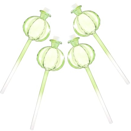TOYZFRIENDY 4 Stück Automatisches Pflanzenbewässerungssystem Strapazierfähigem Selbstbewässernde Tropfkugel für Zimmerpflanzen und Kakteen für Urlaubsbewässerung und Innen Sowie Außenpflanzen