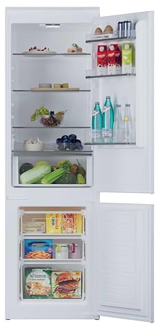 Hoover H-FRIDGE 300 Integrated Fridge Freezer, 250L, White, E Class