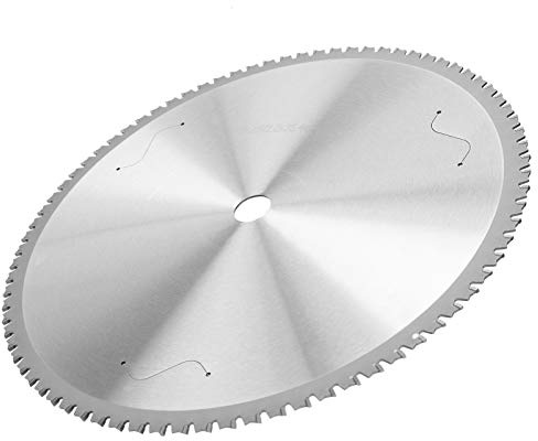 Prevessel Lame de Scie Circulaire en Acier Rapide 80T pour Disque de Coupe en Métal, 355 Mm X 2,6 Mm X 25,4