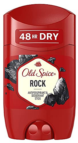 Old Spice Stick anti-transpirant Rock - 50 ml - Pour homme - Protection 48 heures - Contre la transpiration