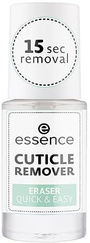 essence CUTICLE REMOVER ERASER QUICK & EASY, Nail Care, Nagelpflege, transparent, ohne Aceton, vegan, Mikroplastik Partikel frei (8ml)