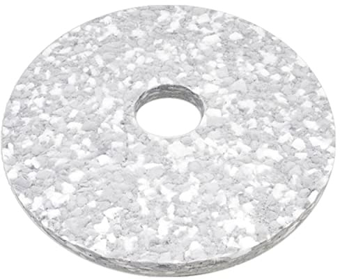 haid-tec Melamin Plus Pad - 16 Zoll Pad für Einscheibenmaschine - Langlebiges 406mm Melamin Pad zum Zementschleier entfernen - Grundreinigung für Böden - mit 85mm Innenloch