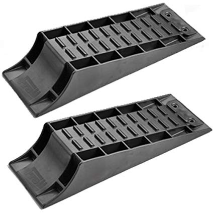 UKB4C Pair of Level Ramp for Caravan or Motorhome, Durable Levelling Blocks for Campervan or Trailer, Heavy Duty Motorhome Levelling Ramps, Caravan Accessories