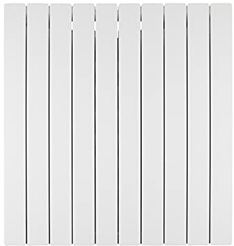 Fondital V693AM06410 Radiatore in alluminio pressofuso Blitz Super B4, 800 mm, 10 elementi, bianco