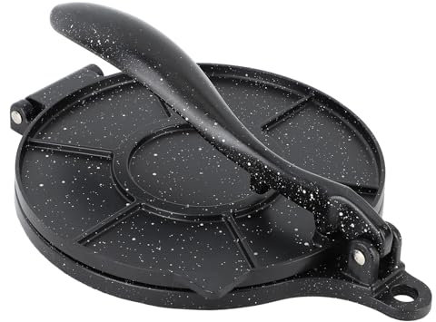 10 Inch Tortilla Press, Flour Corn Press Bakeware Tool DIY Dough Press Tortilla Maker, Aluminum Alloy Kitchen Utensils for Tortillas, Patacones, Pizza, Pie, Patty