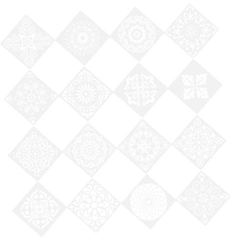 Lurrose 16 Blätter Malvorlage hohle Mandala-Vorlagen DIY Korbfüller dekorativ Schablone Mandala-Malform Stein schmücken Plastikblume Schimmel Kind das Haustier Weiß