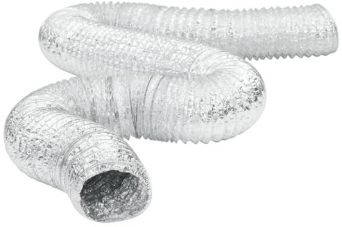 vidaXL Lüftungsschlauch Aluminium 6 m Ø20 cm