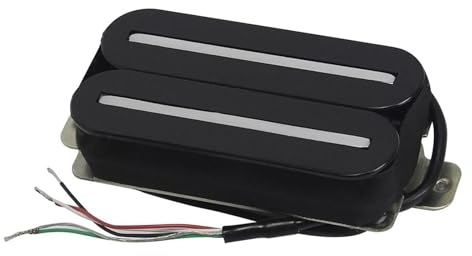 Tonabnehmer Pickups Set Schwarz Heißer Dual Rails Humbucker Pickup Elektrische Gitarre Bridge Pickup Hohe Leistung Keramik Magnet Gitarre Teile