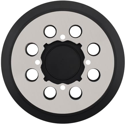 ChgImposs Almohadilla de repuesto para lijadora orbital de 5 pulgadas, 8 agujeros con respaldo de metal para DeWalt DWE6421 6421K DWE6423 6423K DCW210B DWE64233 N329079