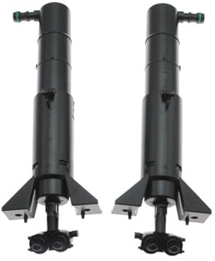 BERTGDA Strålkastarmunstyckesskydd, passande for Porsche, Cayenne 2011-2013 7P5955978 95862816200 95862816100 Strålkastare Spray Water Jet Cap Strålkastare Rengöring Spray Jet(SET)