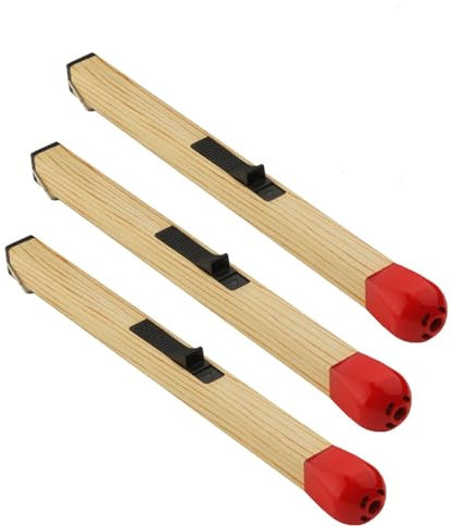DGHNBMGNG 8 Zoll langes riesiges Butanfeuerzeug, Stabform, vielseitig einsetzbar, nachfüllbar, neuartig, verstellbares Fackelfeuerzeug for Küche, Camping, Kerzen (1–3er-Pack)(Three Groups)
