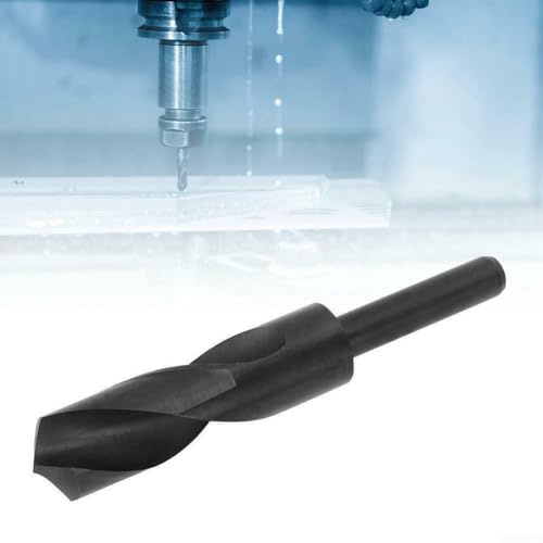 HSS-Spiralbohrer, 12 mm - 35 mm, Schnellarbeitsstahl mit 1/2-Zoll-Schaft für präzises Bohren in Stahl, Metall und Holz (22 mm)