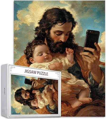 Mann Puzzle 3000 Teile Kind Puzzle Erwachsene, Holzpuzzle Klassische Puzzles, Jigsaw Puzzles für Erwachsene, Premium Quality Klassische Jigsaw, Geschicklichkeitsspiel für die Ganze Familie H-5118