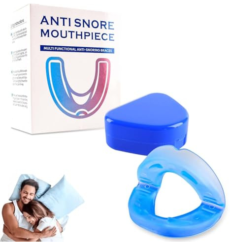 Rinovax Bite Antirussamento, Dispositivo Antirussamento Rinovax - Supporto per un Sonno Sereno, Aiuta a Ridurre il Russare, Taglia Universale per Uomo E Donna, Per Un Sonno Tranquillo