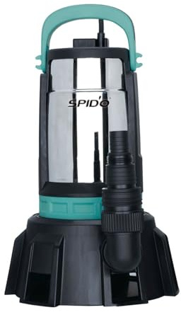 Pompe d’Évacuation Eaux Chargées Spid’O SPICONCEPT ECA 550 - Flotteur AquaSensor - 550 W - Débit 15 m³/h - Passage 35 mm
