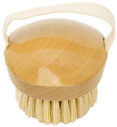 Pongnas Cepillo Corporal, Suave y para Masaje Suave y Limpieza Profunda, Exfolia la Piel Muerta Estimula el Flujo Sanguíneo, con de Madera de Haya para Baño Dr. Li