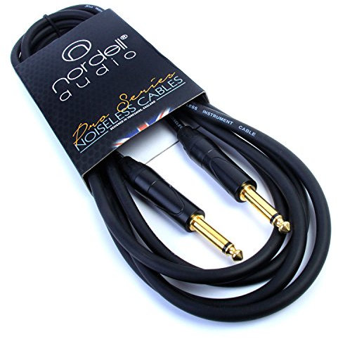 Nordell Pro Guitar Lead/Cable: 10ft/3m Electric/Electro-Acoustic/Bass