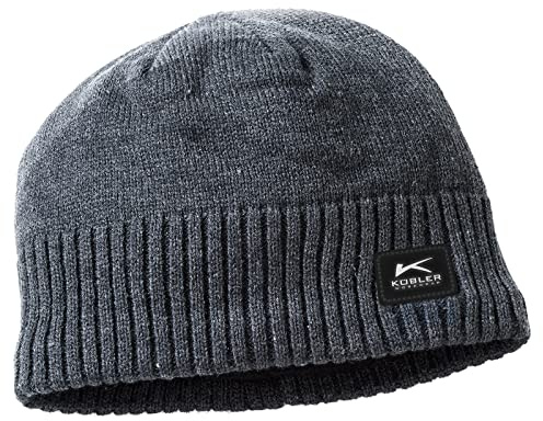 KÜBLER Workwear KÜBLER KÜBLER Strickmütze anthrazit, OneSize, Unisex-Strickmütze aus Mischgewebe, Strickmütze