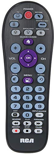 RCA Universal 4-Device Big Button Universal Remote with Streaming (RCR413BHE)