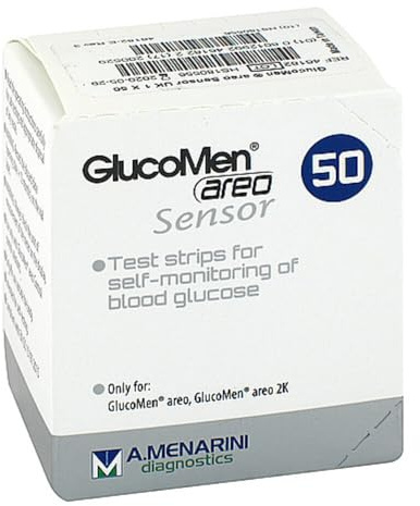GLUCOMEN areo Sensor Teststreifen 50 St