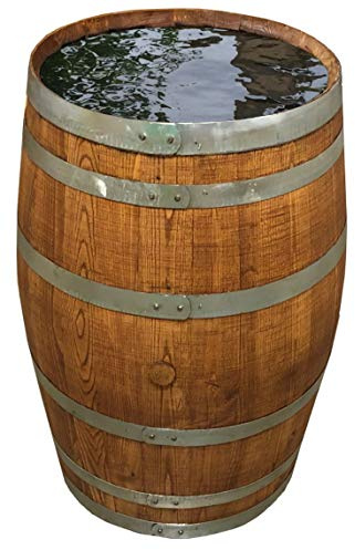 150 Liter Holzfass, neues Fass, Weinfass aus Kastanienholz vom Holzfass Baron (geölt,geöffnet)
