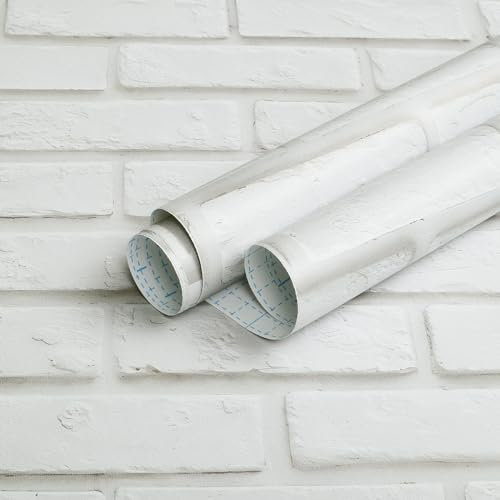 CiCiwind Carta da parati autoadesiva, effetto pietra, 41 cm × 10 m, in vinile, autoadesiva, impermeabile, soggiorno, camera da letto, cucina, mobili, autoadesiva