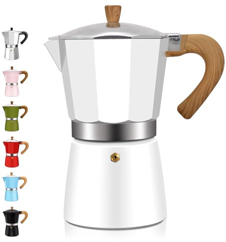 DITOSH 12 Tasse Aluminum Espresso Stovetop Moka Pot Express Coffee Maker Percolator Italian Classic Mocha Coffee Machine for Italian and Cuban Cafe Brewing for Home & Camping 600ml 20oz