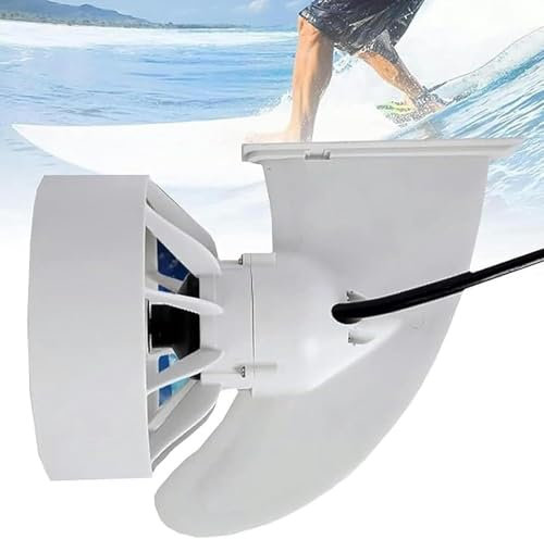 Elektrisk motoriserad fensurfbräda, 380 W elektrisk surfbräda fenor propeller med borstlös motor, jetdriven surfbräda kit for kajakfiskebåt paddelbräda 24V