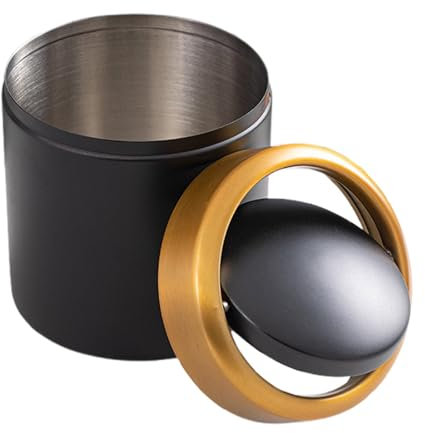 Papelera de oficina genérica, papelera de oficina | Papelera de mesa de 1,5 l, cubo de basura con tapa giratoria de acero inoxidable 304, para mesa de vanidad, mesa de café, coche