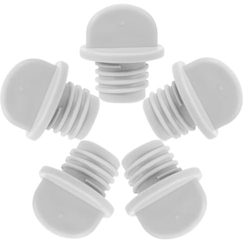 Vaguelly 5pcs Hot Water Bottle Lid Reusable Sealing Stoppers for Leakproof Water Bag Stoppers Replacement for Portable
