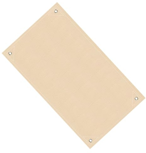 Veemoon Feuerfeste Glasfaserdecke 60X80cm Hitzebeständige Löschdecke für Grill Küche und Camping Robuste Brandschutzmatte
