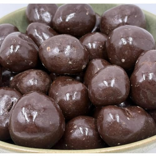 NULTHY 1kg - Fresas Enteras Liofilizadas Bañadas en Chocolate Negro Puro, Snack Gourmet Crujiente, Contraste Dulce y Amargo