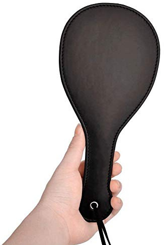 Juguete de cuero de PU de paleta de azotes, juguete burlón burlón esclavo - Sé su maestro