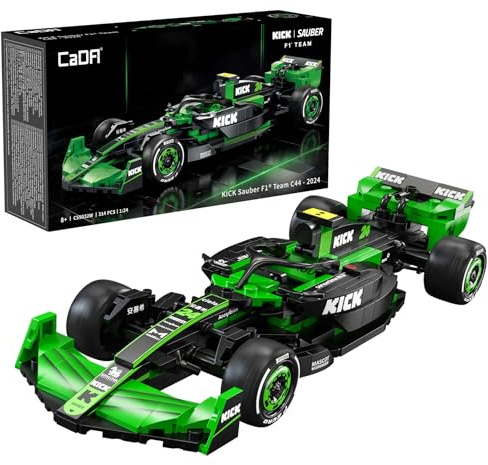 CaDA KICK Sauber F1 Team C44 Rennauto - 314 Teile - Selbstbaustein Baustein Modell C55032W