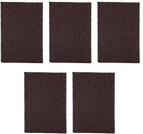 5 uds esponja de carborundum Nano esponjas de esmeril, almohadillas de limpieza de ollas cepillo de carborundum almohadillas de estropajo de arena para limpieza de cocina almohadillas de estropajo