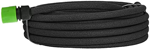 MantraRaj 15M Porous Garden Soaker Hose Water Saving Flower Bed and Plant Rows Sprinkler Leaky Garden Irrigation Ideal Watering Solution for All Plants Vegetables Drip Soaking Hose 15 Metre