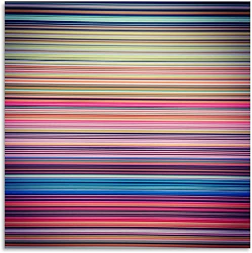 XCPORA Gerhard Richter Poster Abstrakte Wandkunst Gerhard Richter Drucke Gerhard Richter Leinwand Gemälde für Heimwanddekoration Bild 50x50cmx1 ohne Rahmen