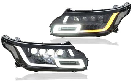 Projecteur Principal pour Land pour Rover pour Range pour Rover Sport L494 2014 2015 2016 2017 Ensemble De Phares Avant À LED De Voiture Séquentiels Phares