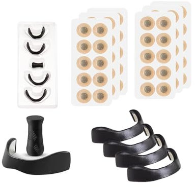 CIFFRA 60Pcs Magnetic Nose Strips, Nose Magnet for Breathing, Anti Snoring Devices, Snoring Aids for Men, Reduce Snoring, Improve Sleep Quality(30Pairs)