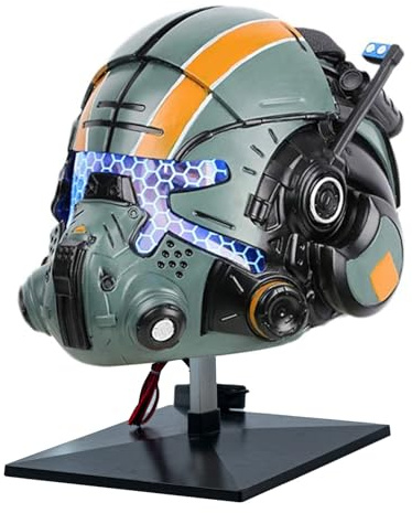 Pluscraft Halloween helmet J Cooper Full Head Resin Mask for Men Cosplay Costume Collectors Accessories (Version 1)