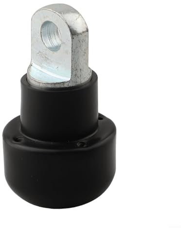 Fermacavo per macchina da palestra con terminale in acciaio e tappo a sfera in gomma per una vestibilità sicura sui cavi delle attrezzature da palestra, diametro da 5 mm a 6 mm