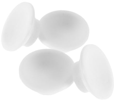 Bouchon de Vidange de Congélateur 4 Pièces en Caoutchouc Rond | Blanc, pour Réfrigérateurs et Bac à Glace, Joint Étanche, Pose et Retrait Faciles