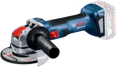 Bosch Professional 18V System BITURBO Winkelschleifer GWX 18V-7 mit X-LOCK (Scheiben-Ø: 125mm, 700 W Leistung, ohne Akku/ Ladegerät)