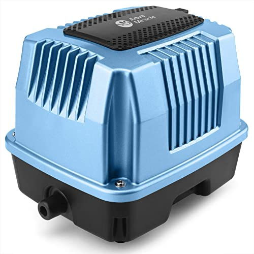 AquaMiracle Linear Air Pump AP60 for Pond Aeration, 950GPH Septic Air Pump Pond Aerators for Outdoor Ponds, Hydroponic, Waste Treatment, Aquarium, Fish Farm, Seafood Restaurant