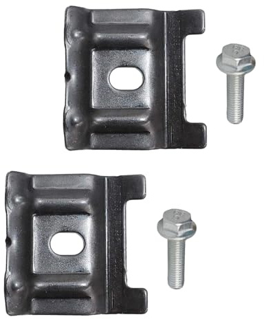 CANTONDZ 2xKlemmleiste Batteriehalter Batteriehalter mit Bolzen Klemmleiste Batterie Batteriehalter mit Schraube Kompatibel mit VW Golf MK4 MK5 A3 Q3 passat B6 1J0803219 N10109210