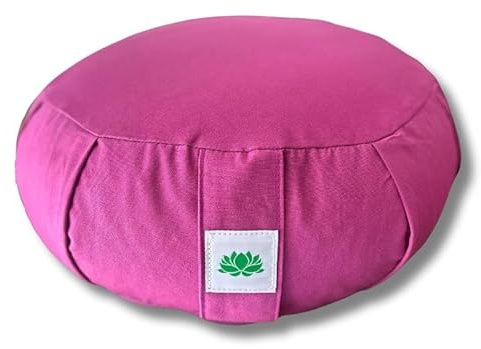 Meditationskissen Lotus Buchweizen, umweltfreundlich, 40 x 17 cm