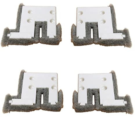 4 pièces fenêtre coulissante bloc tampon haut et bas piste étanchéité coupe-vent brosse bande porte isolation phonique Pad-80