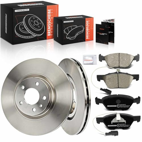Frankberg Set freni incl. 2x Dischi Freno + 4x Pastiglie dei Freni Anteriore Compatibile con 147 937 GT 937 156 Sportwagon 932 156 932 GTV 916 Replace# 77362222,9947156