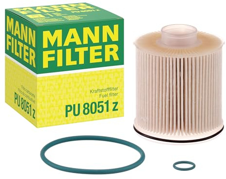 MANN-FILTER, PU 8051 z Kraftstofffilter | Für PKW, Schutz des Kraftstoffsystems, Injektorschutz, Zuverlässige Kraftstoffversorgung, Echte OE-Technologie